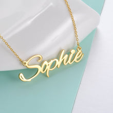 Load image into Gallery viewer, "Sophie"Style Personalized Name Necklace