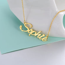 Load image into Gallery viewer, "Sophie"Style Personalized Name Necklace