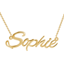 Load image into Gallery viewer, "Sophie"Style Personalized Name Necklace