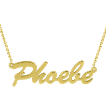 Load image into Gallery viewer, "Phoele" Personalized Classic Name Necklace Adjustable