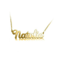 Load image into Gallery viewer, "Natalie" Personalized Custom Classic Name Necklace