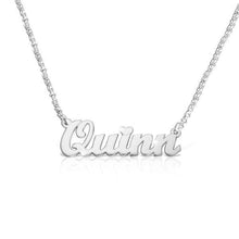 Load image into Gallery viewer, "Quinn" Personalized Name Custom Necklace