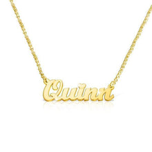 Load image into Gallery viewer, "Quinn" Personalized Name Custom Necklace