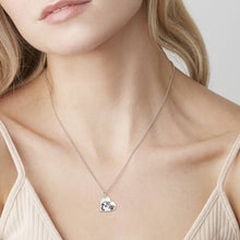 Load image into Gallery viewer, 14K Gold Love Heart Personalized Engraved Photos Necklace Adjustable 16”-20”