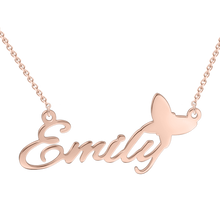 Load image into Gallery viewer, "Amy"Style Personalized Name Necklace Adjustable 16”-20”